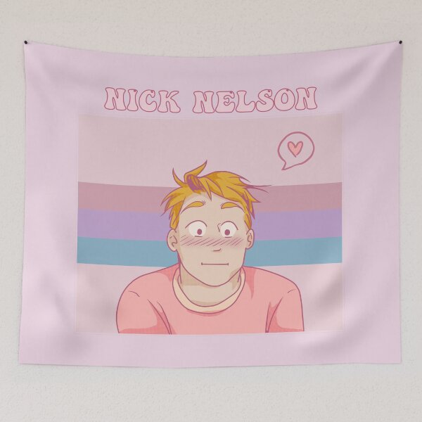Item preview, Nick Nelson Heartstopper Fanart Diseño digital designed and sold by CrowKid667.
