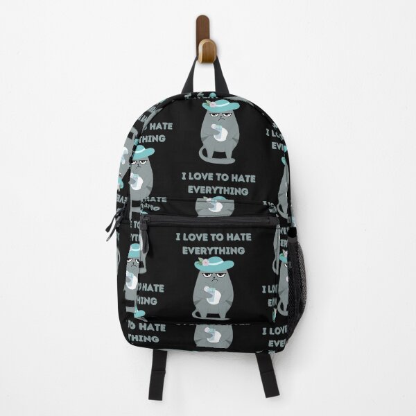 Item preview, Love to hate everything funny cat gifts 4 designed and sold by VectorPower.