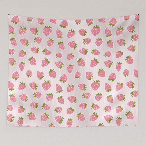 Artikelvorschau, Erdbeeren - Rosa entworfen und verkauft von littlearrow.