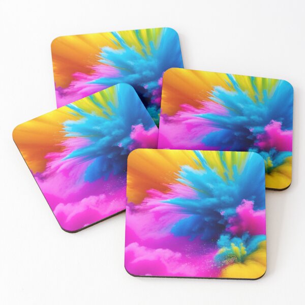 Item preview, Rainbow Powder Explosion designed and sold by SquishStitches.