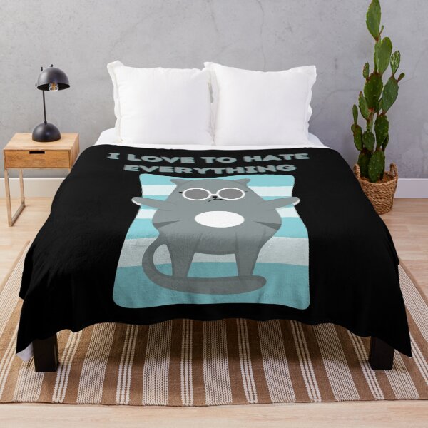 Item preview, Love to hate everything funny cat gifts 5 designed and sold by VectorPower.