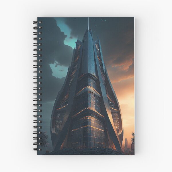 Item preview, Futuristic Skyscraper designed and sold by DigitizedArt.