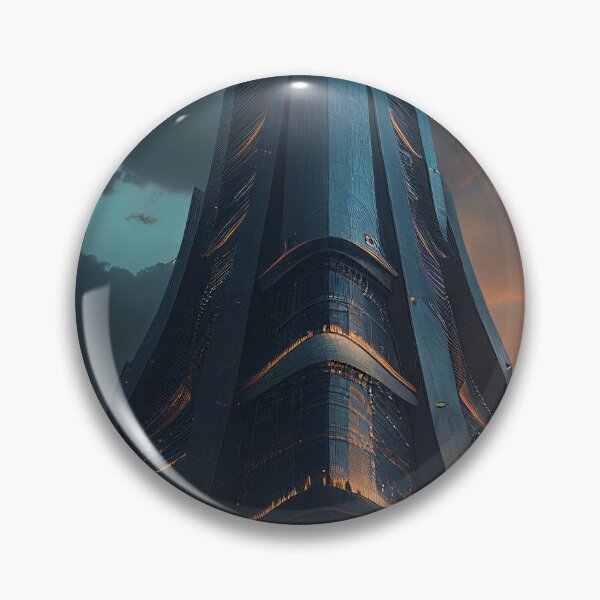 Artikelvorschau, Futuristic Skyscraper entworfen und verkauft von DigitizedArt.