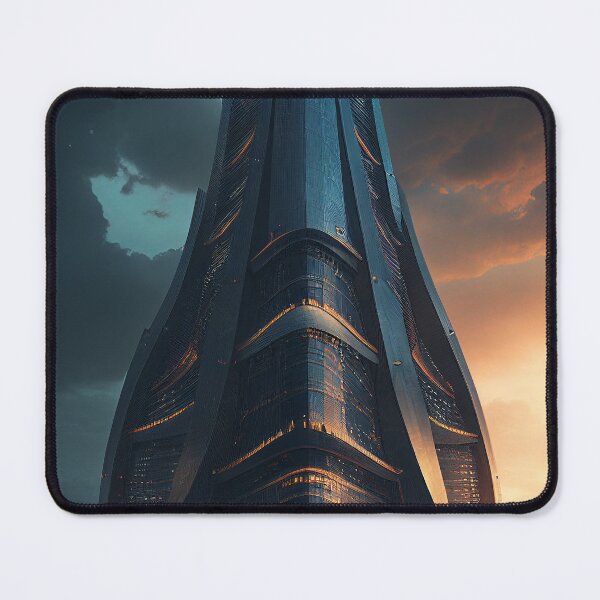 Item preview, Futuristic Skyscraper designed and sold by DigitizedArt.
