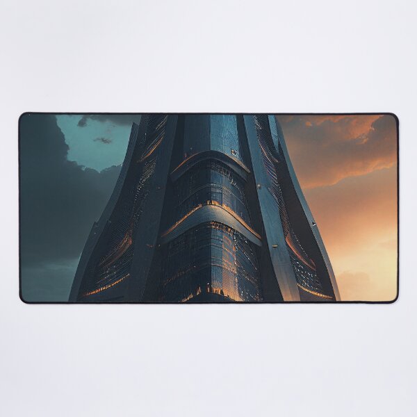 Item preview, Futuristic Skyscraper designed and sold by DigitizedArt.