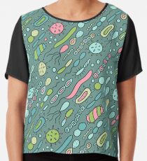 Microbes Chiffon Top