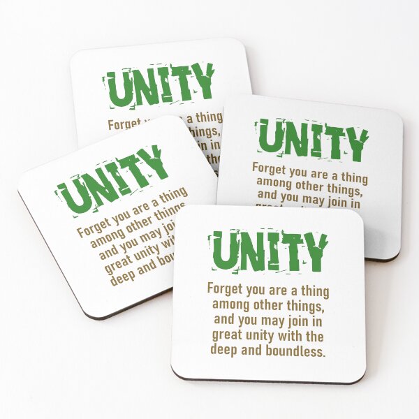 Item preview, Forget You Are A Thing Among Other Things - Unity Quote designed and sold by CrankyOldDude.