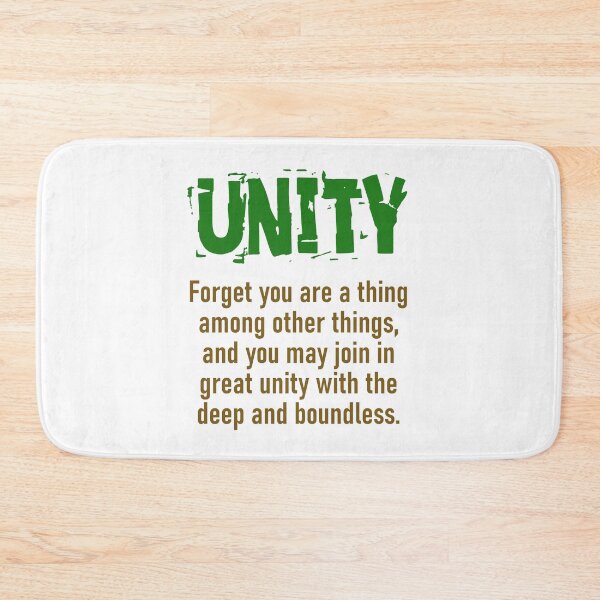 Item preview, Forget You Are A Thing Among Other Things - Unity Quote designed and sold by CrankyOldDude.