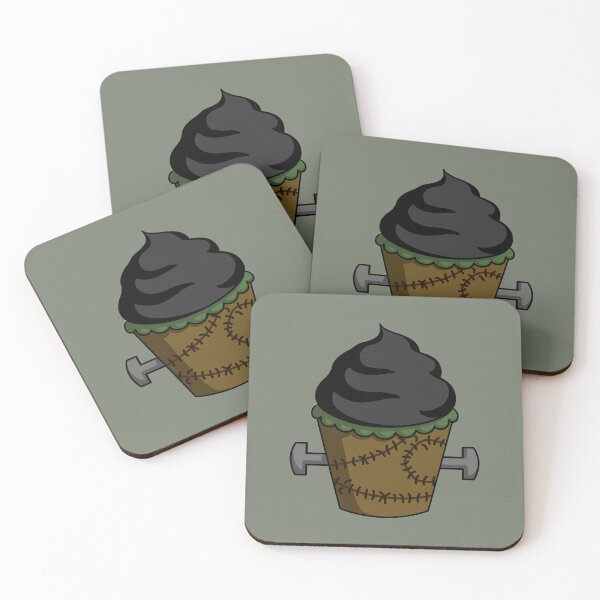 Item preview, Frankenstein's Monster Cupcake designed and sold by Creepy-Cupcakes.