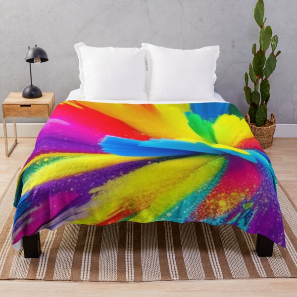 Item preview, Rainbow Paint Explosion designed and sold by SquishStitches.
