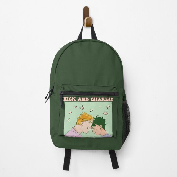 Vista previa del artículo con la obra «Green Heartstopper Cute Nick y Charlie Diseño digital», diseñado y vendido por CrowKid667.