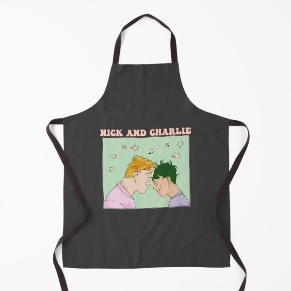 Item preview, Green Heartstopper Cute Nick y Charlie Diseño digital designed and sold by CrowKid667.