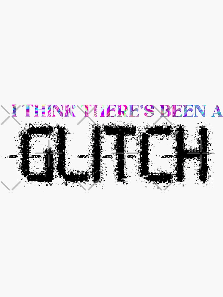 Must Of Been A Glitch - Taylor Swift - Sticker