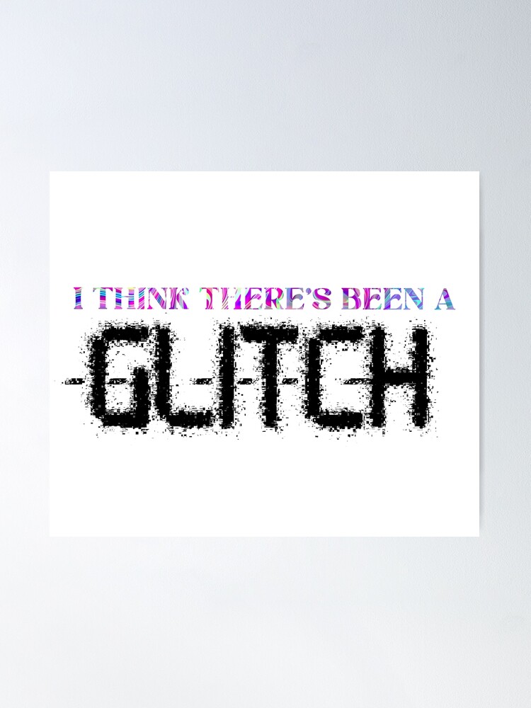 TAYLOR SWIFT GLITCH LYRIC POSTER (CLEAN VERSION) by Last Minute Lit