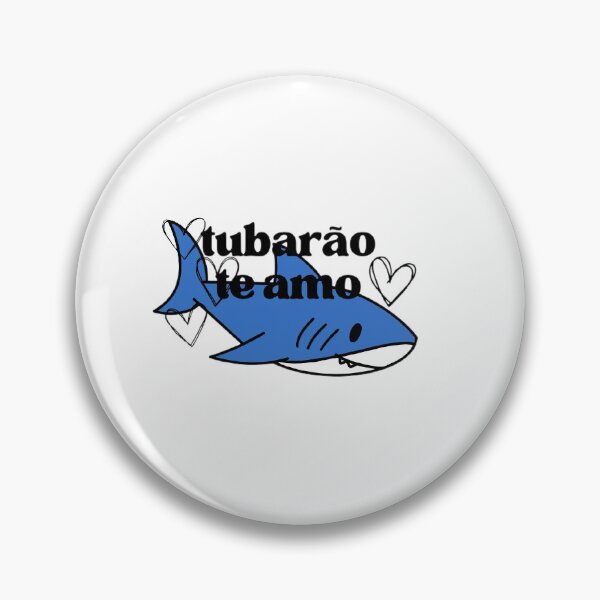 Item preview, tubarao te amo sticker designed and sold by flebes.