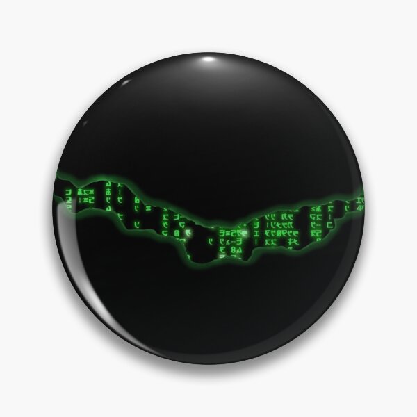 Item preview, Glowing crack with green code designed and sold by sillyfrog2.