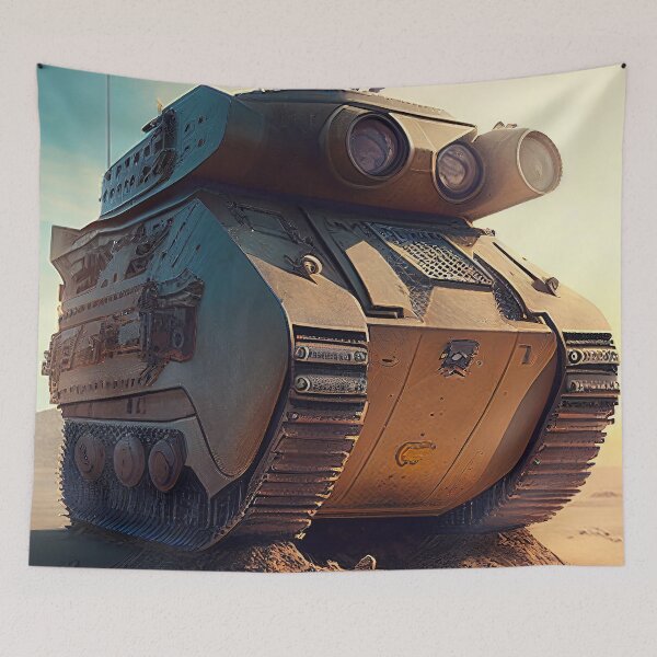 Artikelvorschau, Tank entworfen und verkauft von DigitizedArt.