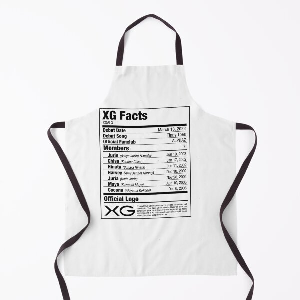 Item preview, XG Kpop Nutritional Facts designed and sold by jedidiabunch1.