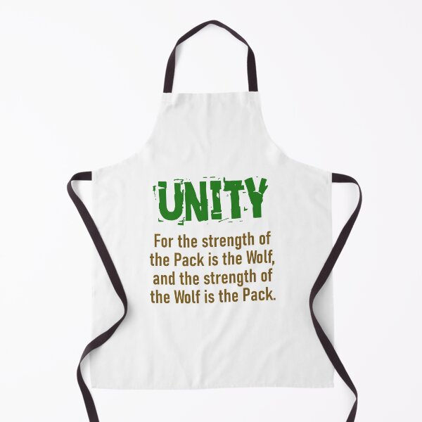 Item preview, For The Strength Of The Pack - Unity Quote designed and sold by CrankyOldDude.