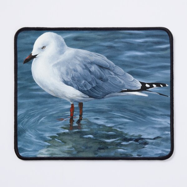Item preview, Reflections - red-billed gull designed and sold by Marie-Claire Colyer.