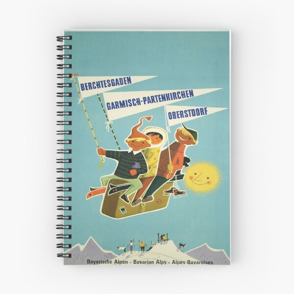 Item preview, Vintage poster - Bavarian Alps designed and sold by mosfunky.