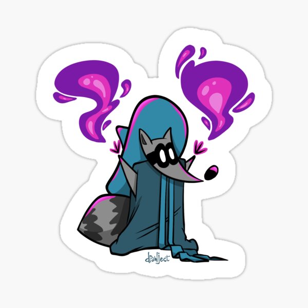 Trash Panda Mage Sticker