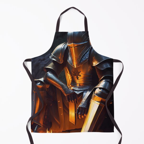 Item preview, Knight Sitting By a Bonfire designed and sold by RockingPandS.