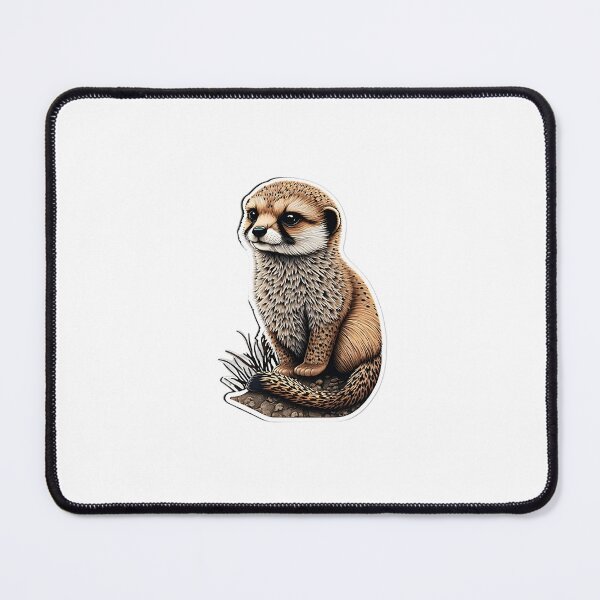 Item preview, Cute Meercat designed and sold by illusionbrain.