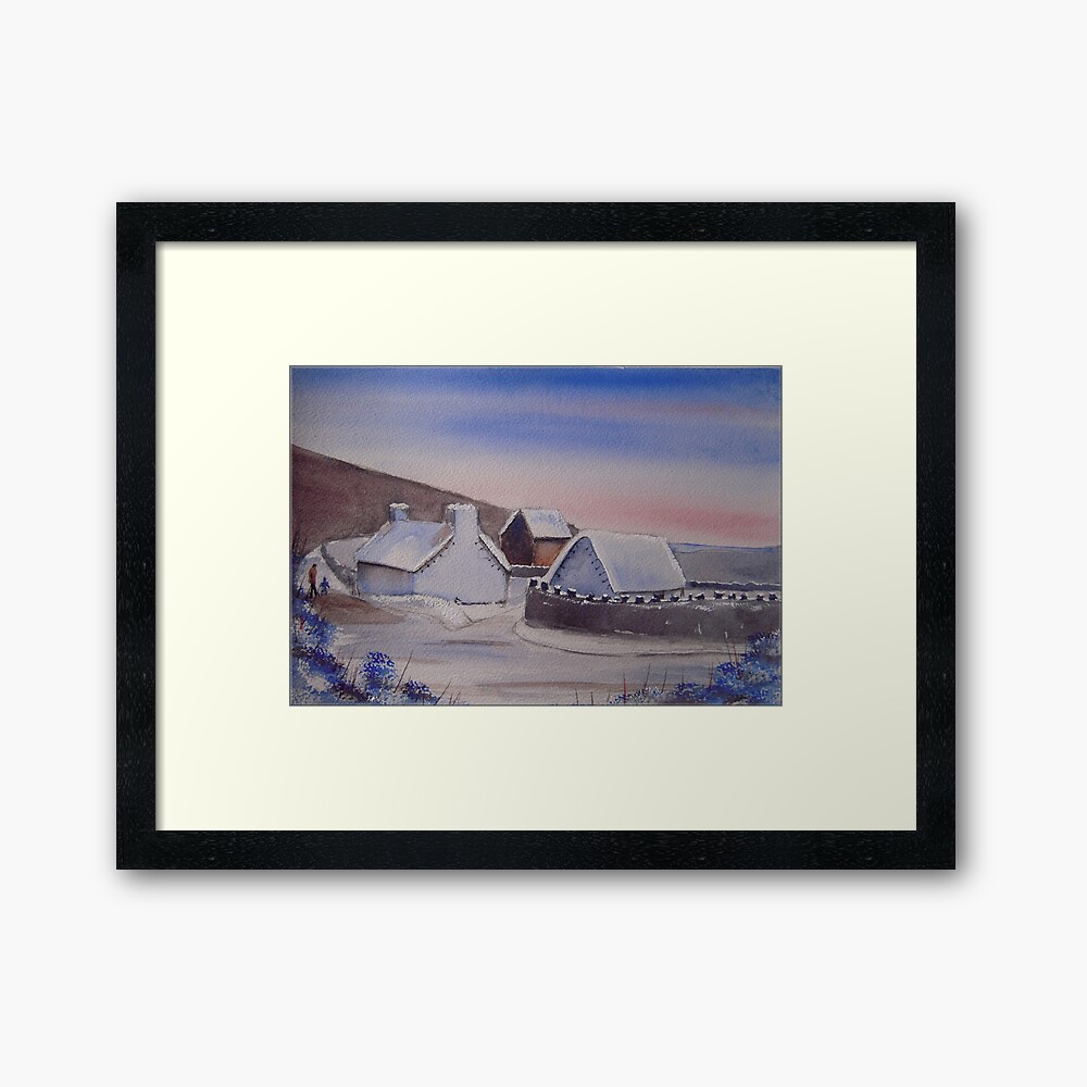 "Creagneish, Isle of Man" Framed Art Print by FrancesArt Redbubble