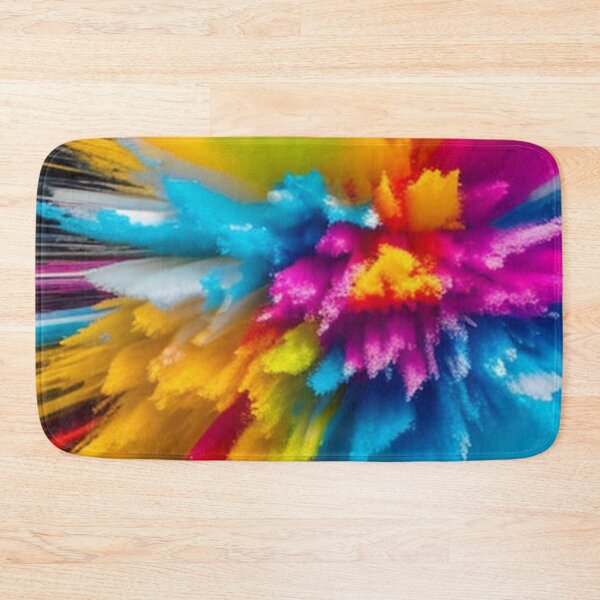 Item preview, Rainbow Paint Explosion designed and sold by SquishStitches.