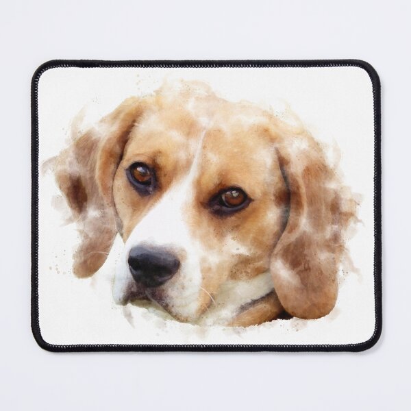 Item preview, Beagle Watercolour Artwork designed and sold by Typeglyphs.