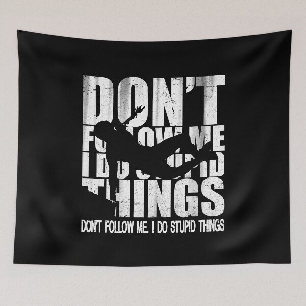 Item preview, Parkour - Don't Follow Me I Do Stupid Things designed and sold by uFit.