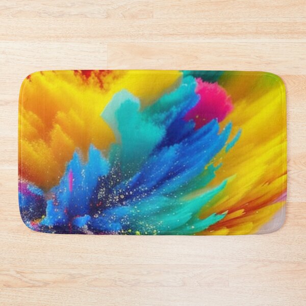Item preview, Rainbow Paint Explosion designed and sold by SquishStitches.