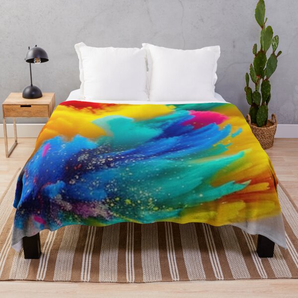 Item preview, Rainbow Paint Explosion designed and sold by SquishStitches.