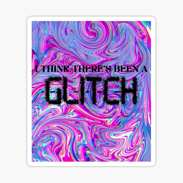 Glitch Midnights Taylor Swift Vertical Version Sticker for Sale by  actually-mads