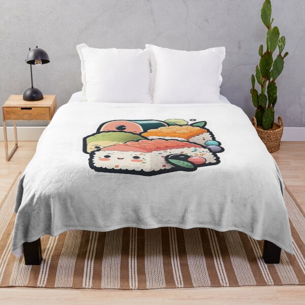 Item preview, Kawaii Sushi Roll Friends designed and sold by zwrohn.
