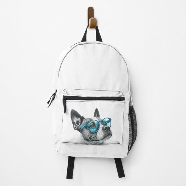 Item preview, Pug Dog with Blue Glasses designed and sold by joseluislopez.