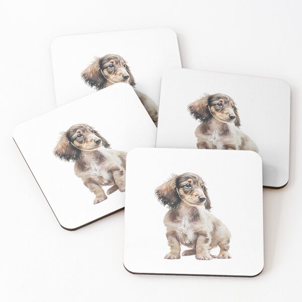 Item preview, Dachshund Puppy designed and sold by hyperweave.