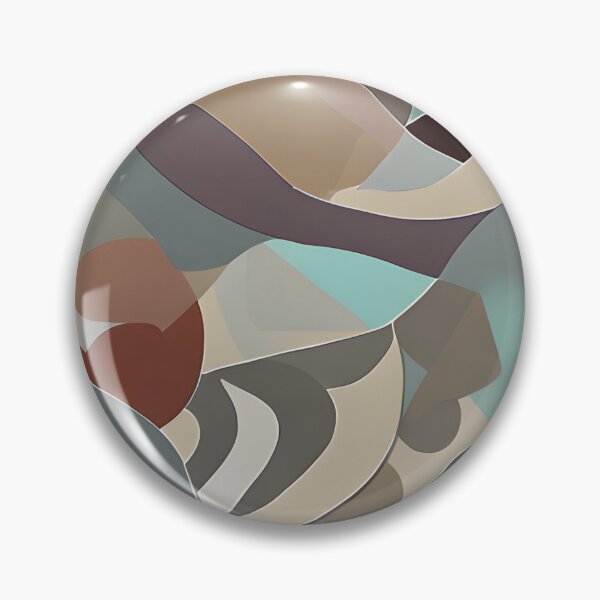 Item preview, Abstract Shapes Neutral Colors Abstract Art designed and sold by VersoShopping.