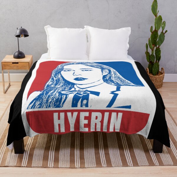 Item preview, tripleS Hyerin Sketch Silhouette Blue and Red designed and sold by AliffStudio.
