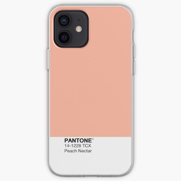 Pantone - Peach Nectar iPhone Soft Case