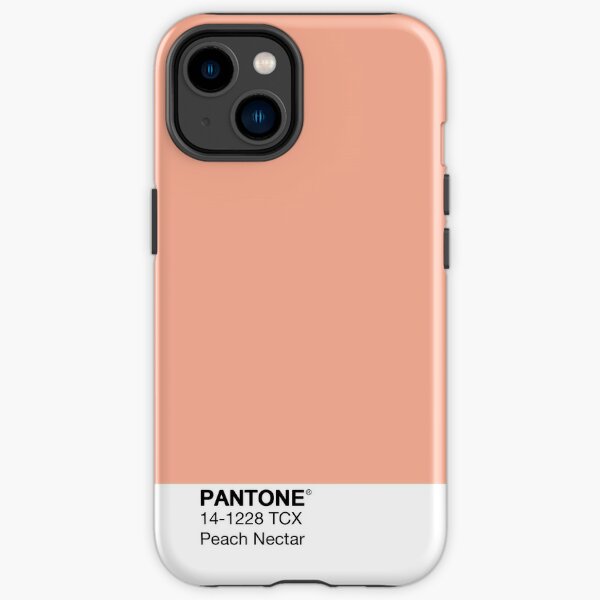 Pantone - Nectar de pêche Coque antichoc iPhone