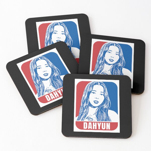 Item preview, tripleS Dahyun Sketch Silhouette Blue and Red designed and sold by AliffStudio.