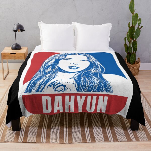 Item preview, tripleS Dahyun Sketch Silhouette Blue and Red designed and sold by AliffStudio.