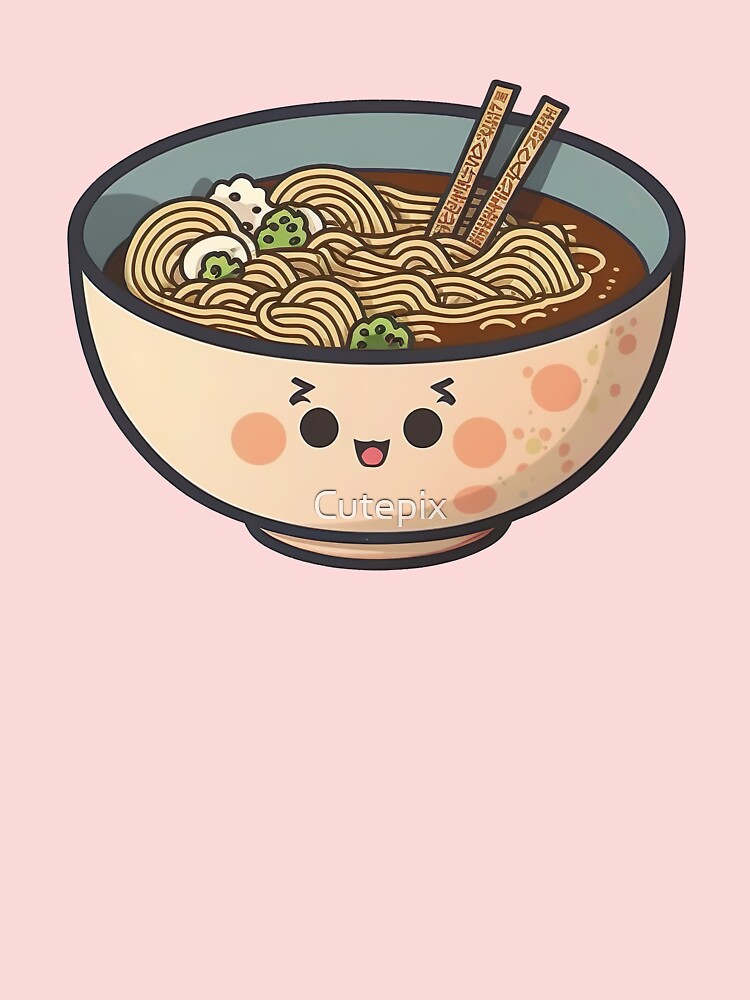 Ramen Bowl Ukiyo-e Drawing for Japanese Food and Manga Lover Ukiyo-e Kids Clothing | Redbubble