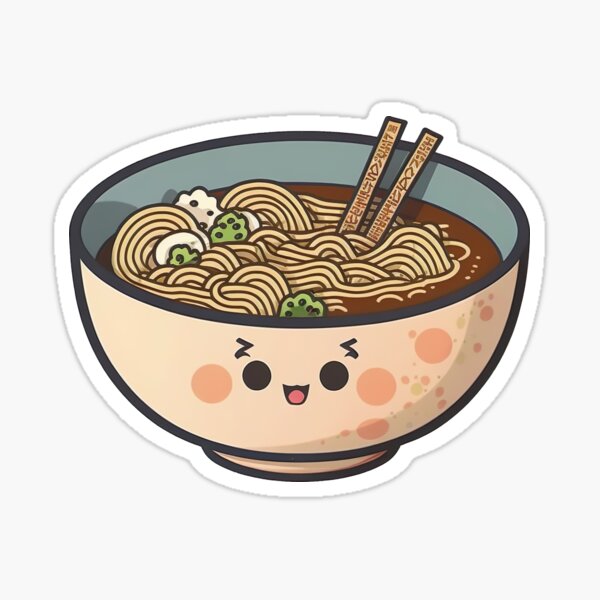 Sticker Cuisine Ramen, Autocollants