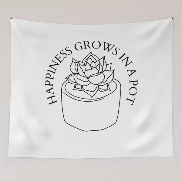 Item preview, Happiness Grows in a Pot designed and sold by DavidCJenkins95.