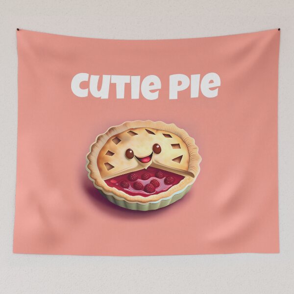 Item preview, Cutie Pie Graphic Pun Cute Phrase Design designed and sold by entwithanaxe.