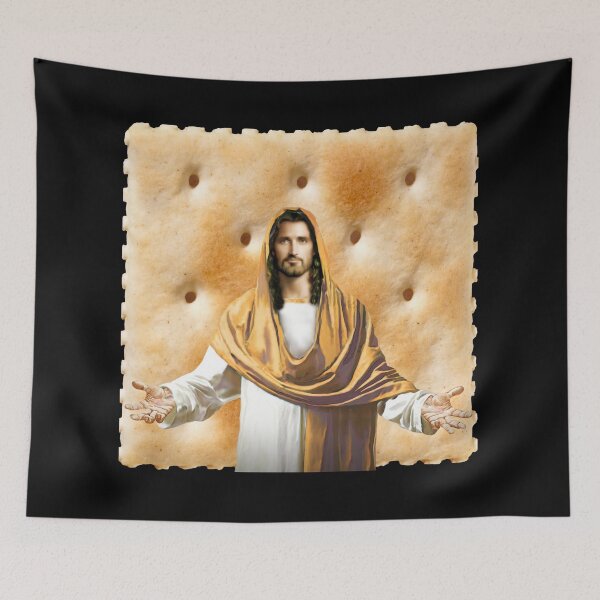 Item preview, Christ on a Cracker designed and sold by Shiablue.