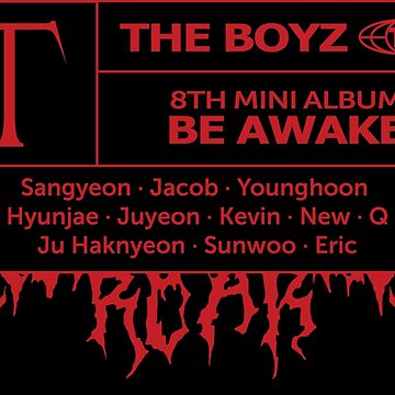 The Boyz - Be Awake, Kpop Merch for Kpop fans, Gift for The B iPad Case  & Skin for Sale by wtshop